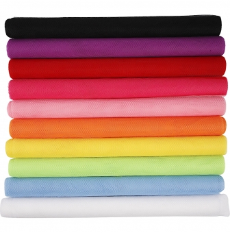 rouleau tulle colore 10x5m