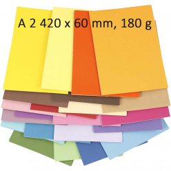 papier couleur a2 420x600 mm 180 gr 10 feuilles
