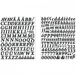 stickers alphabets