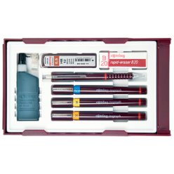 kit isograph college set 025 mm 035 mm 05 mm