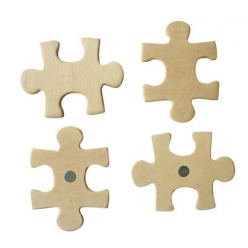 magnet puzzle en bois 5 cm 4 pieces