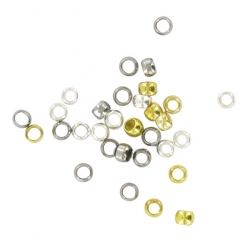 perles a ecraser rondes 2 mm assortiment 150 pieces