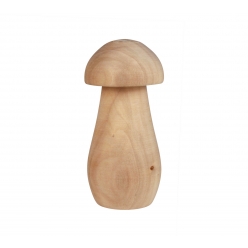 champignon bolet en bois grand modele 105x55 cm