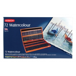 crayon de couleur aquarellable derwent watercolour coffret 72 pieces