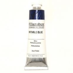 peinture a l huile williamsburg 37ml bleu phthalocyanine s4