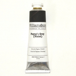 peinture a l huile williamsburg 37ml gris de payne violet s2