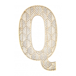 lettre q en bois alphabet geant ajoure 24 cm