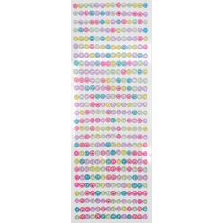 stickers strass pastels 378 pieces