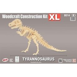 maquette en bois grand tyrannosaure