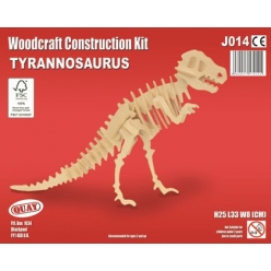 maquette en bois petit tyrannosaure