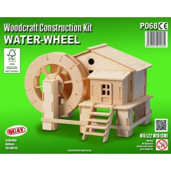 maquette en bois moulin a eau
