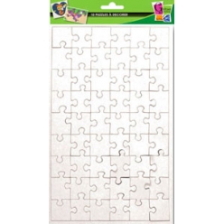 puzzles de 54 pieces a decorer 24x16 cm 10 pieces