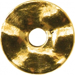 anneau donut metal 18 mm argente 10 pieces