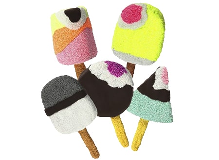 Glaces en Foam Clay