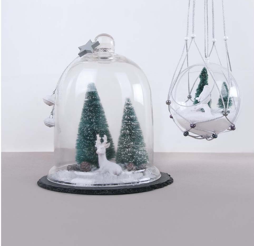 Décors sous cloche ou en boule
