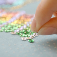 Paillettes lavables