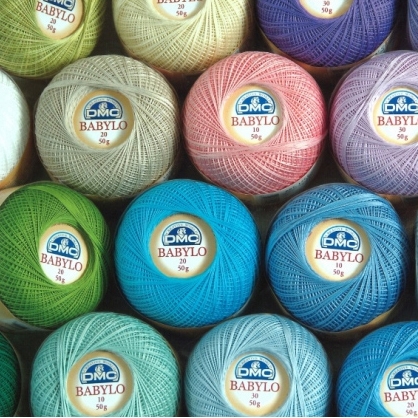 Fils fins à crocheter