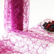Nappes, soie de fibre