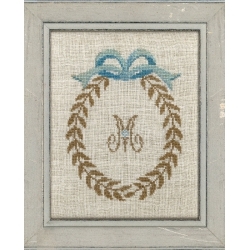 Kit de broderie avec cadre