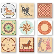 Modèles pour mosaïque