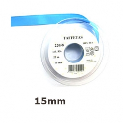 25m de ruban taffetas uni en 15 mm