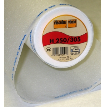 entoilage thermocollant h250 vlieseline ferme 25 m
