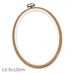 cadre tambour oval 135x10cm dmc