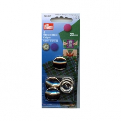 boutons a recouvrir en laiton 23mm x4