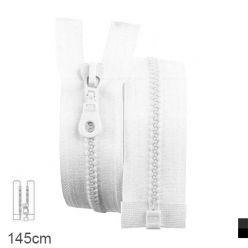 fermeture eclair z54  moulee 6mm separable  145 cm