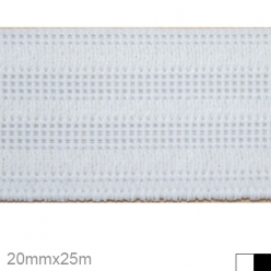 elastique gaufre 20 mm x 25m