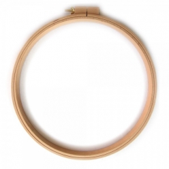tambour a broder en bois ep23  32 a 50 cm au choix