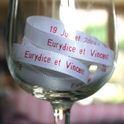 ruban avec message personnalise imprime pour les ceremonies 20 metres