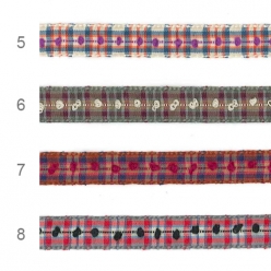 ruban fantaisie killarney 12mm  25m