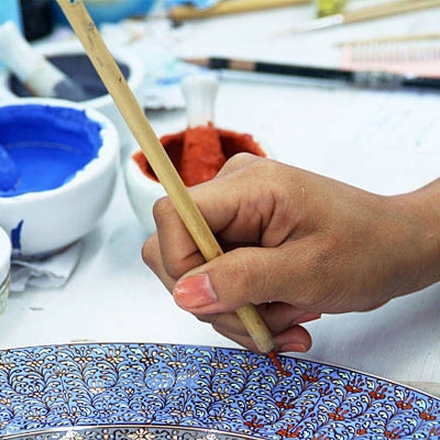 Peinture sur porcelaine