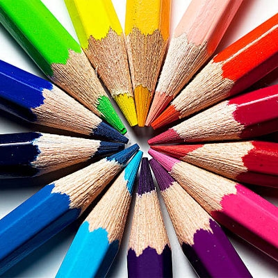 Lot de feutres, crayons, marqueurs