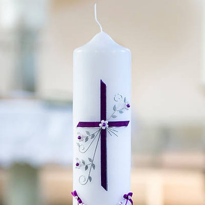 Bougies pour communion