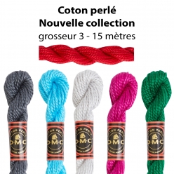 coton perle dmc art 115a n3 nouvelle collection  echevette de 15m