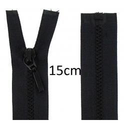 fermeture eclair z48  prestilon 4 mm 15 cm  non separable