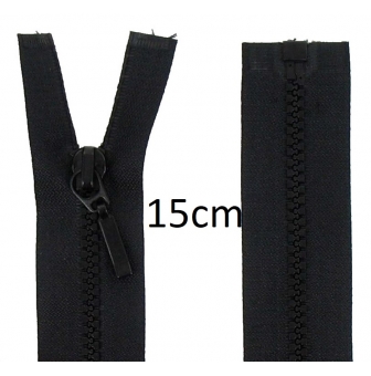 fermeture eclair z48 prestilon 4 mm 15 cm non separable
