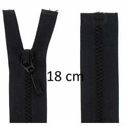 fermeture eclair z48  prestilon 4 mm 18 cm  non separable