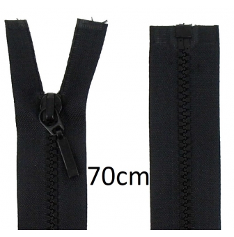 fermeture eclair z49 prestilon 4 mm 70 cm separable
