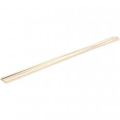 baton en bois 60 cm 6 mm 10 pieces