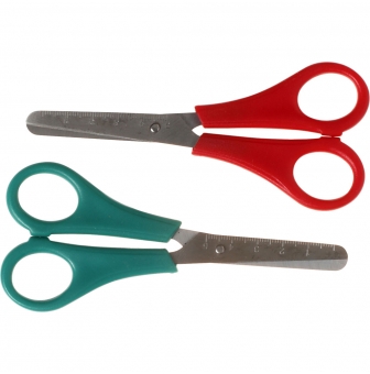 ciseaux enfants 13 cm en lot de 12 pieces