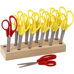 ciseaux enfants 125 cm  set de 10 droitiers et 2 gauchers