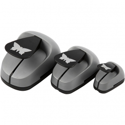 set de 3 perforatrices fantaisie papillon