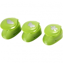 set de 3 perforatrices assortiment