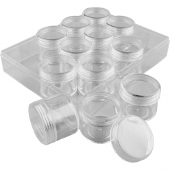 coffret de rangement avec pots 3 cm