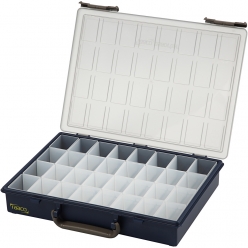 valisette de rangement avec 32 compartiments