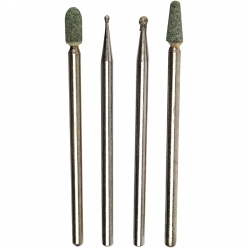 pointes diamant pour graveur verre 4 pieces