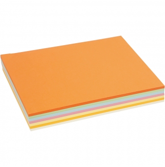 carton pastel a4 assortiment 210 pieces
